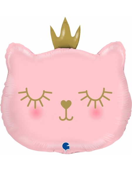 Globo Gato Princesa Forma 52cm