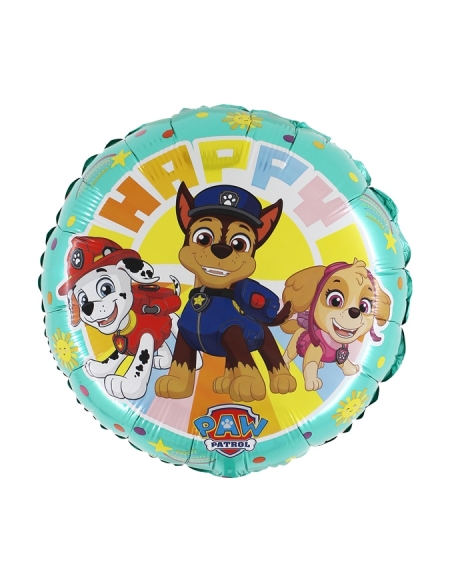 Globos Patrulla Canina Amigos Redondo 45cm