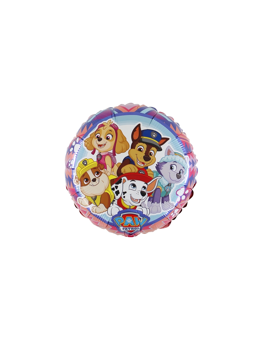 Globo redondo Patrulla Canina, 45 cm - Globecientos