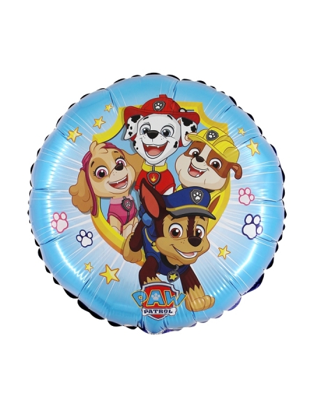 Globo Patrulla Canina Accion Redondo 45cm