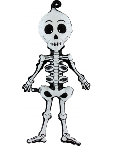 Globo Linky Scary Skeleton Forma 74cm