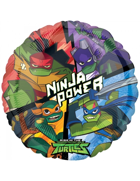 Globo Rise of the Teenage Mutant Ninja Turtles Redondo 45cm