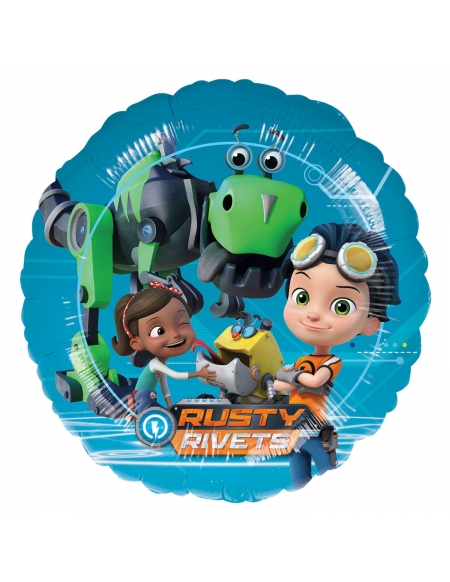 Globo Rusty Rivets Redondo 45cm