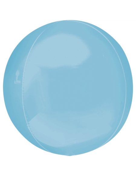 Globo Esferico Orbz 40cm Azul Pastel