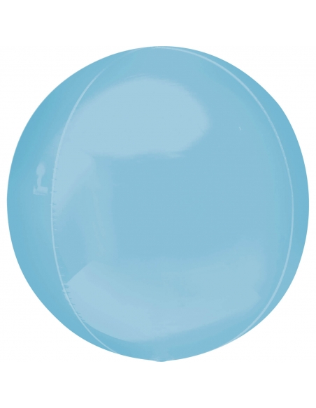 Globo Esferico Orbz 40cm Azul Pastel
