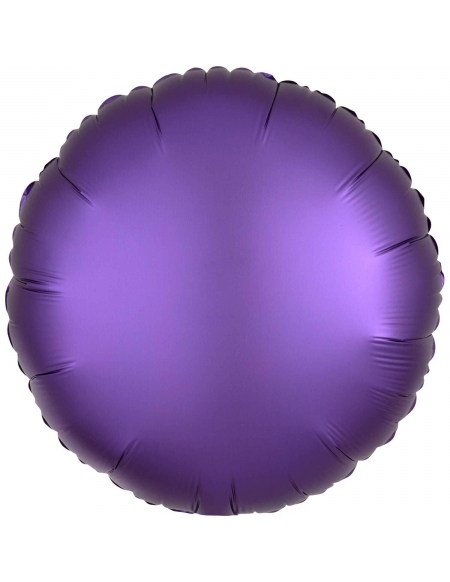 Globo Redondo 45cm Satin Purpura Royal