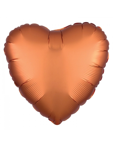 Globo Corazon 45cm Satin Ambar