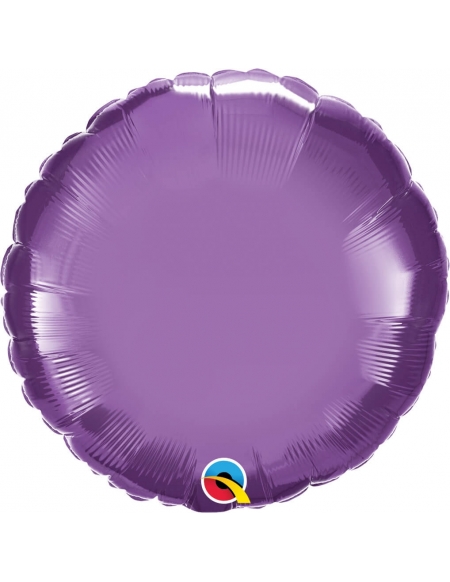 Globo Redondo 45cm Chrome Purpura