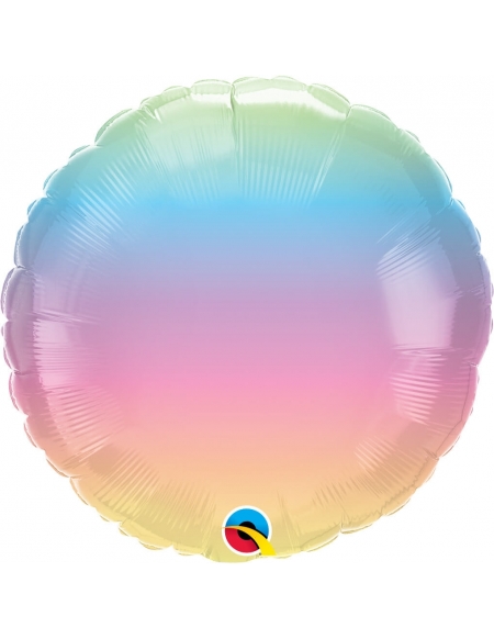 Globo Ombre Pastel Redondo 45cm