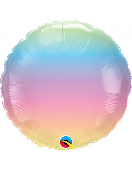 Globo Ombre Pastel Redondo 45cm