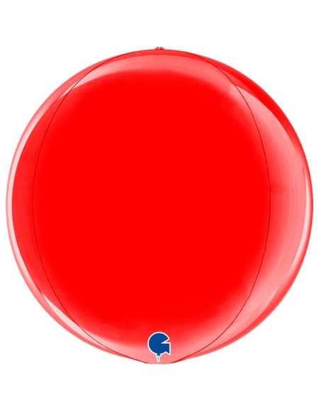 Globo Esferico 38cm Rojo