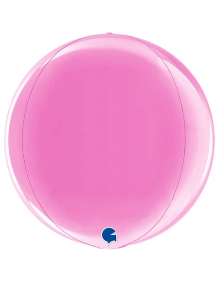 Globo Esferico 38cm Fucsia