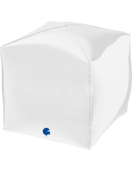 Globo Cubo 38cm Blanco