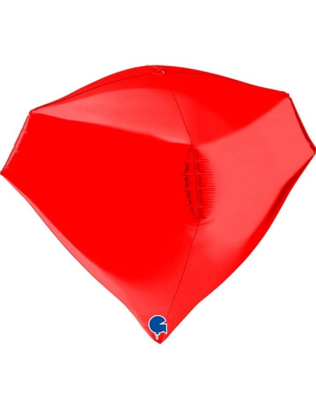 Globo Gem 45cm Rojo