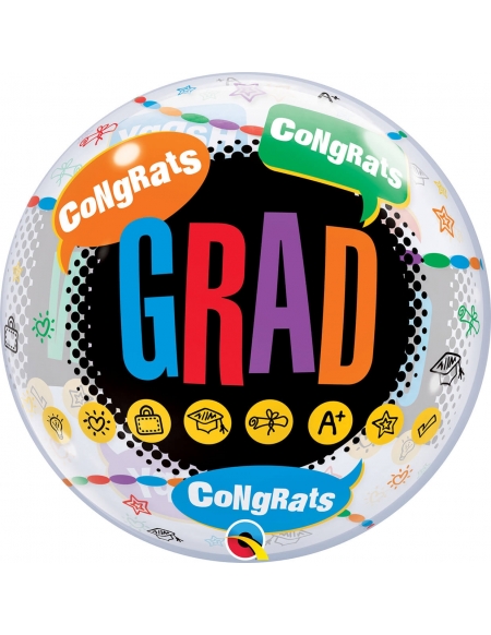 Globo Happy Graduation Congrats Grad Bubble 55cm