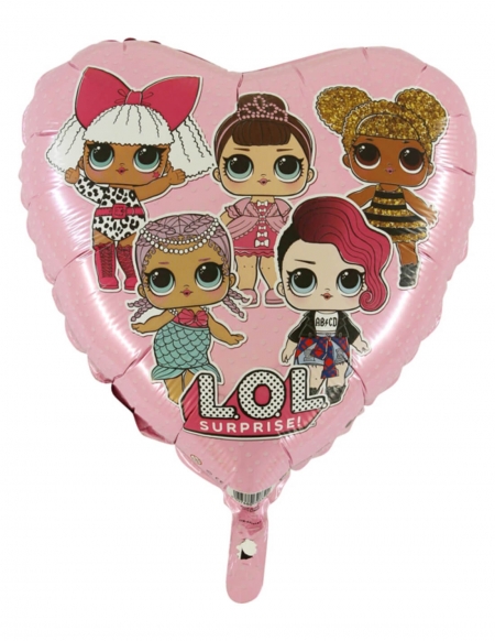 Globo LOL Surprise Rosa Corazon 45cm