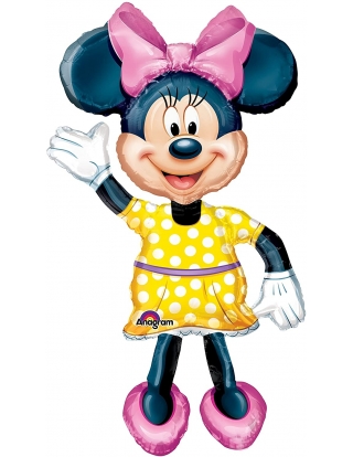 Globos Minnie Mouse. Decoracion de Cumpleaños Minnie Mouse