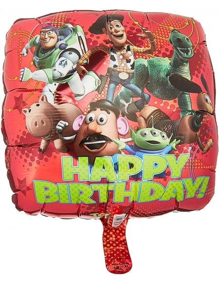 Globo Toy Story HBD Cuadrado 45cm