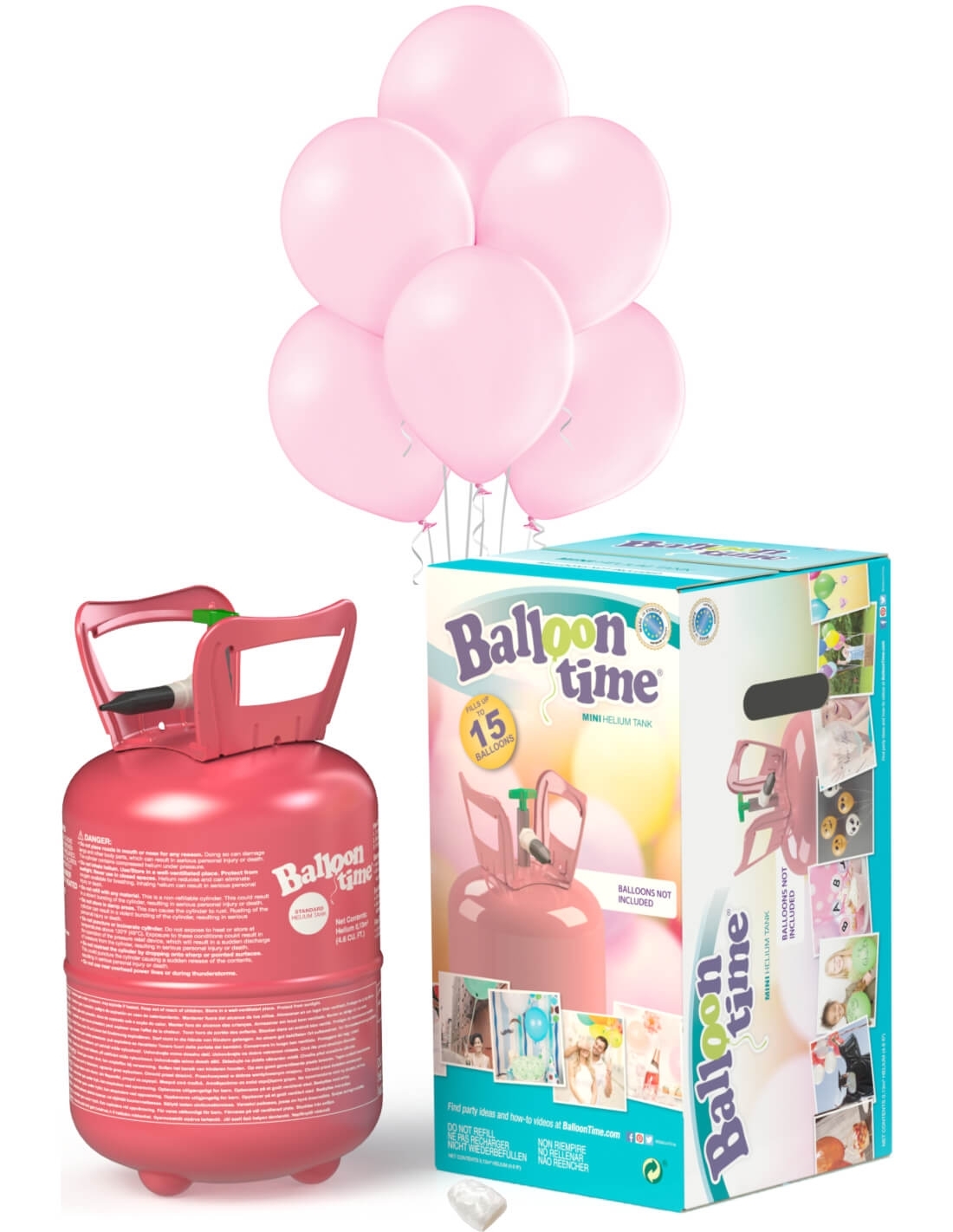 Globo de latex Rosa Claro (30 cm) (Con helio + $35)