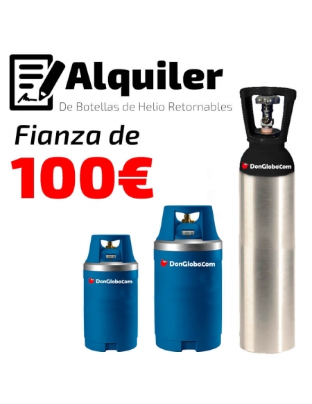 Fianza para Botellas de Helio Retornables