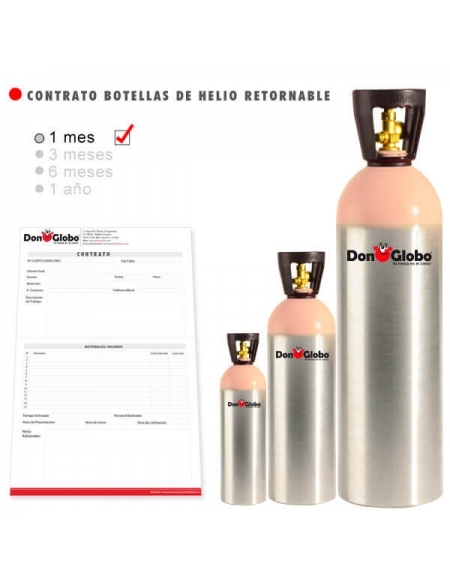 Contrato de Alquiler Mensual para Botellas de Helio