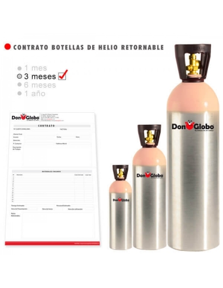 Contrato de Alquiler Trimestral para Botellas de Helio