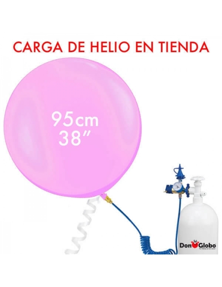 Carga de Helio Latex Redondos 95cm - 38 Pulgadas