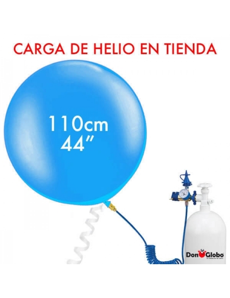 Carga de Helio Latex Redondos 110cm - 44 Pulgadas