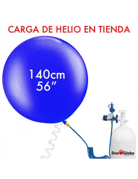 Carga de Helio Latex Redondos 140cm - 56 Pulgadas