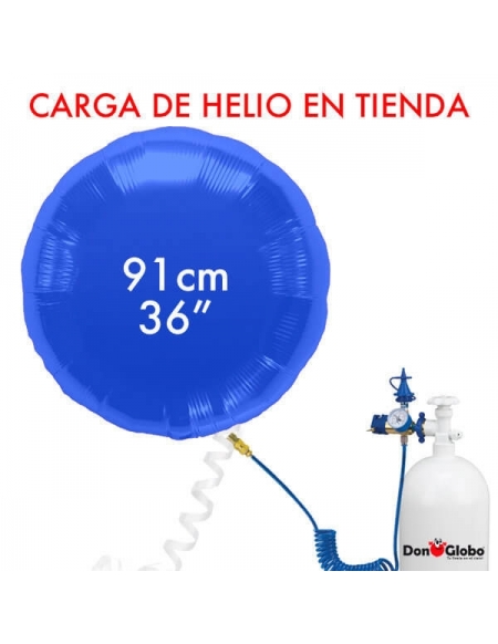 Carga de Helio Poliamida Redondos 91cm - 36 Pulgadas