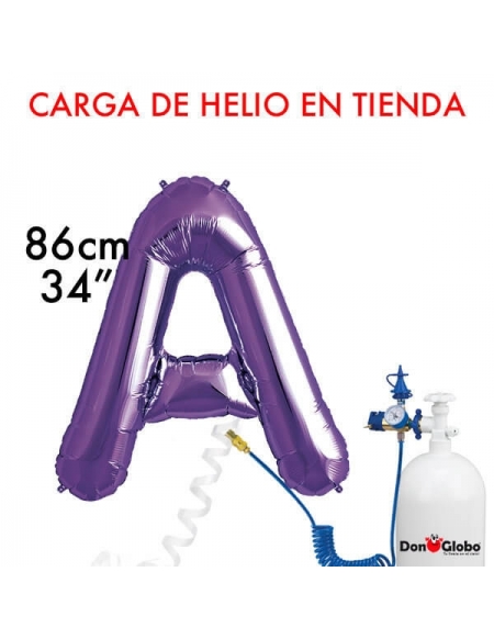 Carga de Helio Poliamida Letras 86cm - 36 Pulgadas