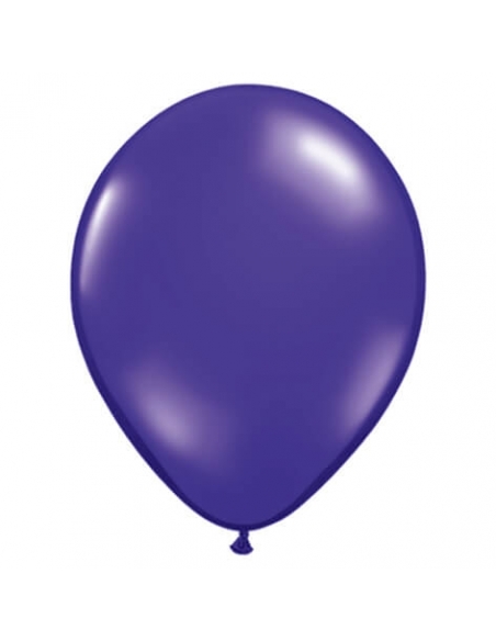 Globo Qualatex Redondo 13cm Cristal Purpura