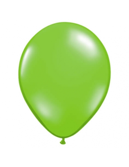 Globo Qualatex Redondo 13cm Cristal Verde Lima