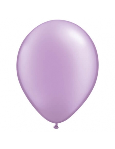 Globo Qualatex Redondo 13cm Metalizado Lavanda