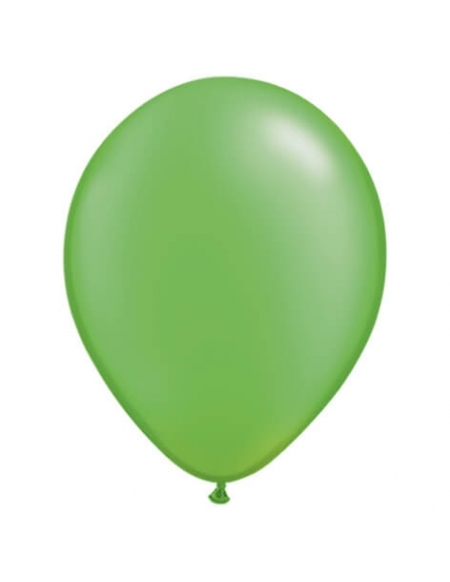 Globo Qualatex Redondo 13cm Metalizado Verde Lima