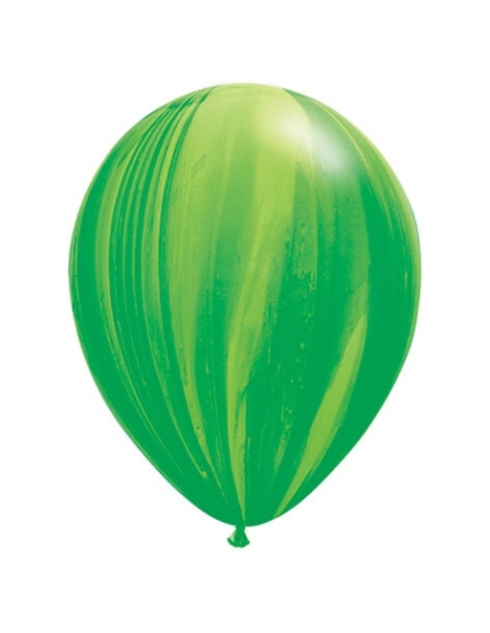 Globo Qualatex Redondo 28cm Agate Verde