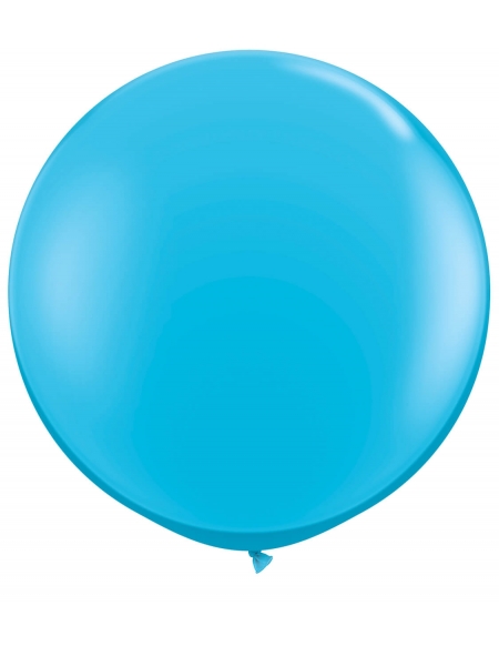 Globo Qualatex Redondo 40cm Pastel Azul Robins Egg