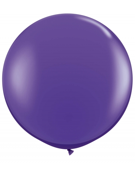 Globo Qualatex Redondo 40cm Pastel Purpura