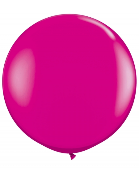 Globo Qualatex Redondo 40cm Pastel Fucsia