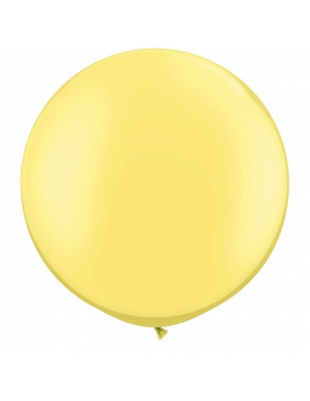 Globo Qualatex Redondo 40cm Metalizado Limon