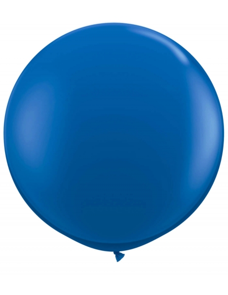 Globo Qualatex Redondo 40cm Metalizado Azul Zafiro