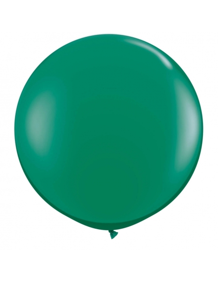 Globo Qualatex Redondo 40cm Metalizado Verde Esmeralda