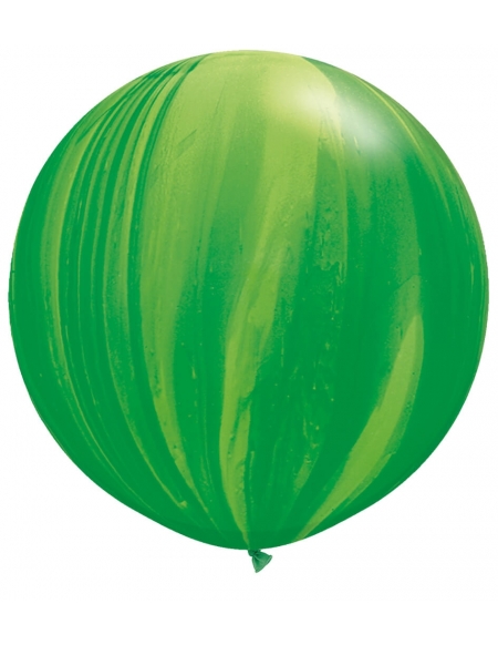 Globo Qualatex Redondo 76cm Agate Verde