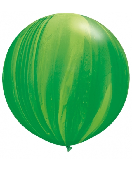 Globo Qualatex Redondo 76cm Agate Verde