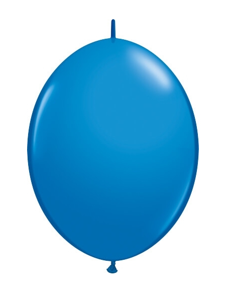 Globos Quick Link 15cm Pastel Azul Oscuro