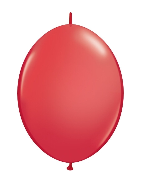 Globos Quick Link 15cm Pastel Rojo