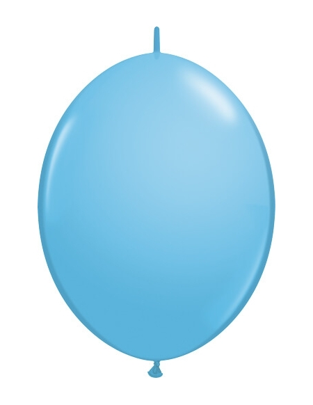 Globos Quick Link 15cm Pastel Azul Baby