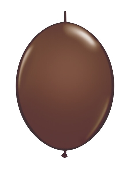 Globos Quick Link 15cm Pastel Marron Chocolate