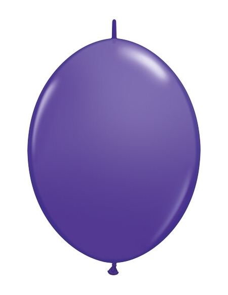 Globos Quick Link 15cm Pastel Purpura