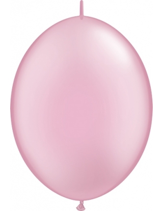 Globos Quick Link 15cm Metalizado Rosa